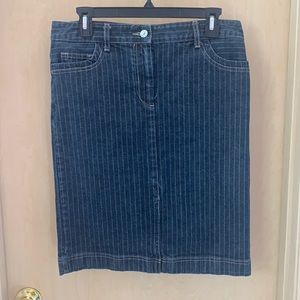 3/$25🌺Nautica midi denim skirt 3/25!🦄
